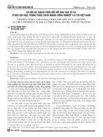 Cơ hội và thách thức đối với đào tạo từ xa ở bậc đại học trong cuộc cách mạng công nghiệp 4.0 tại Việt Nam