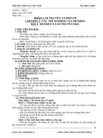 Giáo án sinh học 9 năm học 2020  2021