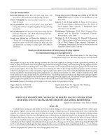 Phân lập và bước đầu sàng lọc vi khuẩn lactic có đặc tính sinh học tốt từ măng muối chua để tạo giống khởi động