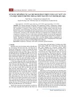 Sử dụng mô hình câu lạc bộ nhằm phát triển năng lực ngữ văn của học sinh ở trường THCS & THPT Nguyễn Tất Thành (Hà Nội)