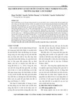 Đặc điểm sinh vật dưới đất tán rừng thực nghiệm núi Luốt, trường Đại học Lâm Nghiệp