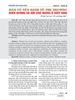 Bàn về nền kinh tế thị trường định hướng xã hội chủ nghĩa ở Việt Nam