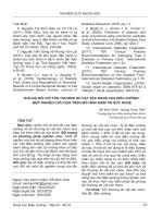 Thái độ đối với tổn thương do vật sắc nhọn của điều dưỡng: Một nghiên cứu dựa trên mô hình niềm tin sức khỏe