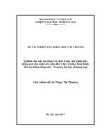 (Luận văn thạc sĩ) Nghiên cứu việc áp dụng trò chơi trong việc giảng dạy tiếng anh cho sinh viên năm thứ 2 hệ cử nhân thực hành đào tạo bằng tiếng anh   trƣờng đại học thƣơng mại