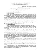 Sổ nội dung hoạt động giáo dục ngoài giờ lên lớp