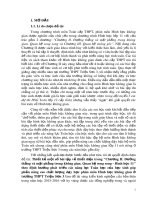 Thiết kế một số bài tập về thiết diện trong Chương II. Đường thẳng và mặt phẳng trong không gian