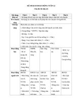 TUẦN 22 bé đón tết 