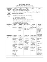 giáo án mầm non t18 ĐỘNG vạt SỐNG TRONG RƯNG 