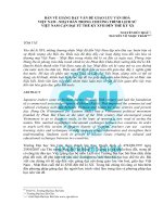 Bàn về giảng dạy vấn đề giao lưu văn hoá Việt Nam - Nhật Bản trong chương trình lịch sử Việt Nam cận đại từ thế kỷ XVII đến thế kỷ XX