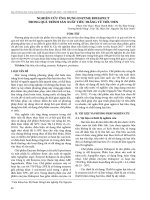 Nghiên cứu ứng dụng enzyme Rohapect trong quá trình sản xuất tiêu trắng từ tiêu đen