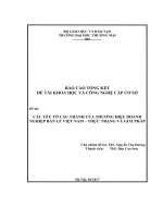 (Luận văn thạc sĩ) các yếu tố cấu thành của thương hiệu doanh nghiệp bán lẻ việt nam – thực trạng và giải pháp