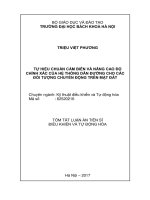Tóm tắt Luận án tiến sĩ Kỹ thuật: Tự hiệu chuẩn cảm biến và nâng cao độ chính xác của hệ thống dẫn đường cho các đối tượng chuyển động trên mặt đất