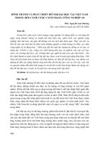 Hình thành và phát triển đô thị đại học tại Việt Nam trong bối cảnh cuộc cách mạng công nghiệp 4.0