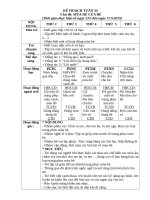 TUAN 34 CHỦ đề  mùa hè của bé 