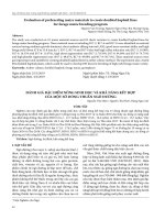 Đánh giá đặc điểm nông sinh học và khả năng kết hợp của một số dòng thuần ngô đường