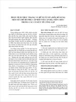 Phân tích thực trạng và đề xuất sửa đổi bổ sung một số chế độ phụ cấp đối với cán bộ, viên chức trong các cơ sở y tế công lập