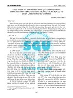 Thực trạng và một số biện pháp quản lí hoạt động giảng dạy môn Tiếng Anh ở các trường trung học cơ sở quận 6, thành phố Hồ Chí Minh