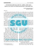Vấn đề hoà hợp quan hệ vợ - chồng, nền tảng trong xây dựng gia đình hạnh phúc thời hiện đại