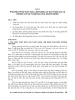 Bộ tài liệu chương trình đào tạo thực hành lâm sàng cho điều dưỡng viên mới -  Quyển 1: Chương trình đào tạo thực hành lâm sàng cho điều dưỡng viên mới - Phần 2