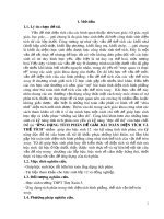 Ứng dụng tích phân để giải bài toán diện tích và thể tích