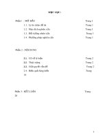 Hướng dẫn học sinh giải các bài toán về hình vuông trong mặt phẳng toạ độ Oxy