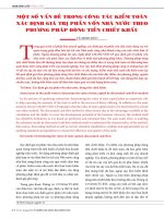 Một số vấn đề trong công tác kiểm toán xác định giá trị vốn nhà nước theo phương pháp dòng tiền chiết khấu