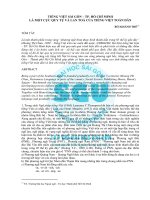 Tiếng Việt Sài Gòn – tp. Hồ Chí Minh là một cực quy tụ và lan toả của tiếng Việt toàn dân