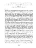 Các sản phẩm chế biến từ phụ phẩm giết mổ trong thức ăn nuôi tôm