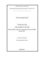 Vấn đề viết sa pô cho báo điện tử việt nam (khảo sát ba báo vnexpress vn, vietnamnet net, tuoitre vn ba tháng đầu năm 2013)   