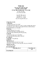 Giáo án Mầm non - Lĩnh vực phát triển ngôn ngữ: Dạy trẻ đọc thơ Các cô thợ