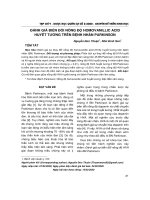 Đánh giá biến đổi nồng độ homovanillic acid huyết tương trên bệnh nhân Parkinson