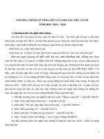 DẪN CHƯƠNG TRÌNH TỔNG KẾT