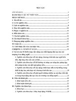 Xây dựng các tiêu chí đánh giá nghiên cứu khoa học để thực hiện chức năng nghiên cứu khoa học tại trường cao đẳng nghề hải dương   