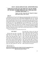 Đánh giá vai trò của liệu pháp oxy cao áp trong hỗ trợ điều trị bệnh nhân đột quỵ thiếu máu não tại Bệnh viện Quân y 17