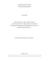 Biện pháp quản lý hoạt động giáo dục ngoài giờ lên lớp của hiệu trưởng các trường trung học phổ thông tỉnh điện biên đáp ứng yêu cầu đổi mới giáo dục hiện nay 
