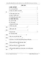 SKKN: Kinh nghiệm hướng dẫn học sinh lớp 5 giải toán liên quan đến diện tích hình tam giác, hình thang