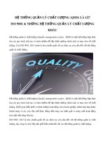 Hệ thống quản lý chất lượng (QMS) là gì? ISO 9001 & những hệ thống quản lý chất lượng khác