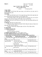 Giáo án (kế hoạch bài học) Ngữ văn 9 kì 2 soạn 5 hoạt động chi tiết 2020