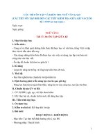 CÁC TIẾT ôn tập và KIỂM TRA GIỮA kì và CUỐI kì  1 NGỮ văn 6,7,8,9