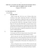 thiết kế và tổ chức dạy học chủ đề stem cho học sinh 12 môn công nghệ tại trường thpt tân phú 