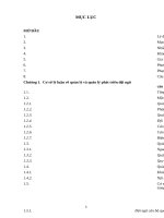 Biện pháp quản lý phát triển đội ngũ cán bộ quản lý của trường cao đẳng du lịch hà nội 