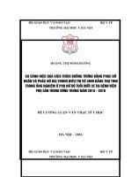 SO SÁNH HIỆU QUẢ KÍCH THÍCH BUỒNG TRỨNG BẰNG PHÁC đồ NGẮN và PHÁC đồ dài TRONG điều TRỊ vô SINH BẰNG THỤ TINH TRONG ỐNG NGHIỆM ở PHỤ nữ độ TUỔI dưới 35 tại BỆNH VIỆN PHỤ sản TRUNG ƯƠNG TRONG năm 2015   2016 