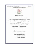 ĐÁNH GIÁ tác DỤNG của bài tập vận ĐỘNG kết hợp với điện CHÂM và bài độc HOẠT ký SINH THANG TRÊN BỆNH NHÂN THOÁI hóa KHỚP gối 