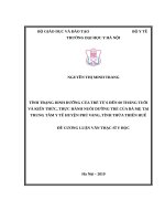 TÌNH TRẠNG DINH DƯỠNG của TRẺ từ 6 đến 60 THÁNG TUỔI và KIẾN THỨC, THỰC HÀNH NUÔI DƯỠNG TRẺ của bà mẹ tại TRUNG tâm y tế HUYỆN PHÚ VANG, TỈNH THỪA THIÊN HUẾ 