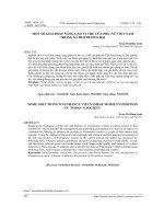 Một số giải pháp nâng cao vị thế của phụ nữ Việt Nam trong xã hội đương đại