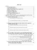 Các biện pháp quản lý quá trình đổi mới phương pháp dạy học tiếng anh tại các trường trung học phổ thông thành phố hà nội   