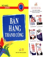 Để bán hàng thành công - Nghệ thuật tiếp thị: Phần 1