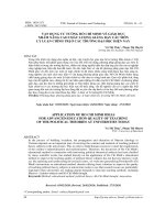 Vận dụng tư tưởng Hồ Chí Minh về giáo dục nhằm nâng cao chất lượng giảng dạy các môn Lý luận chính trị ở các trường đại học hiện nay