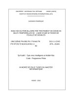 Ứng dụng phương pháp khai phá dữ liệu cho phân tích lô bằng xử lý dữ liệu đa thời gian s2  