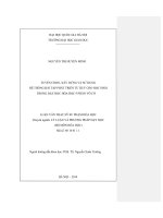 Tuyển chọn, xây dựng và sử dụng hệ thống bài tập phát triển tư duy cho học sinh trong dạy học hóa học 9 phần vô cơ 